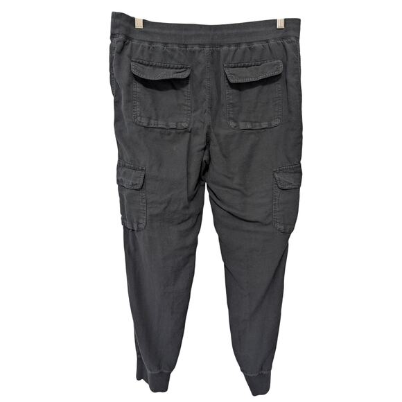 Aritzia Community Cebu Jogger Women Size M (32x28)* Black Tapered Cargo Pull On - Picture 2 of 13